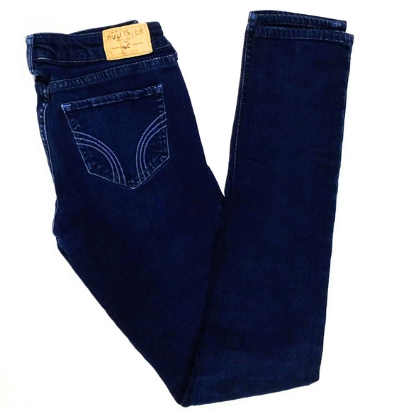 hollister womens black jeans